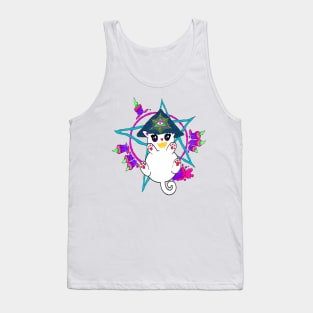 Aleister Meowley (Green Flames) Tank Top